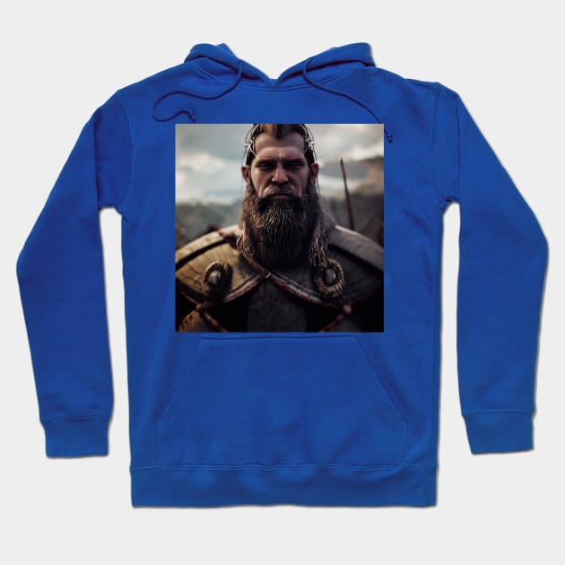 Viking Raider Hoodie by Grassroots Green